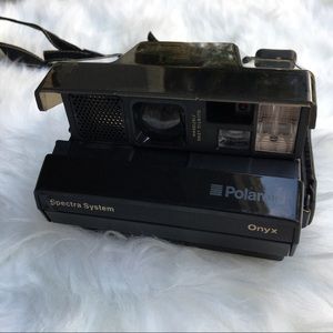 Polaroid Spectra Onyx vintage instant camera